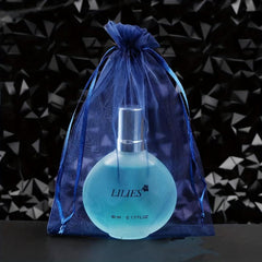 10pcs Christmas Gift Bag Drawstring Mixed Organza Candy Bag