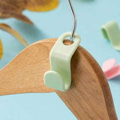10pcs Plastic S Hooks for Cabinet Clothes Hanging Rack