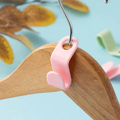 10pcs Plastic S Hooks for Cabinet Clothes Hanging Rack