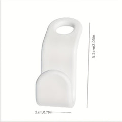 10pcs Plastic S Hooks for Cabinet Clothes Hanging Rack