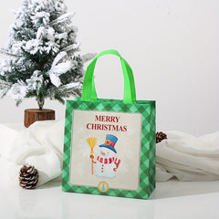 Creative Cartoon Christmas Style Printed Gift Bag Non-woven Packaging
