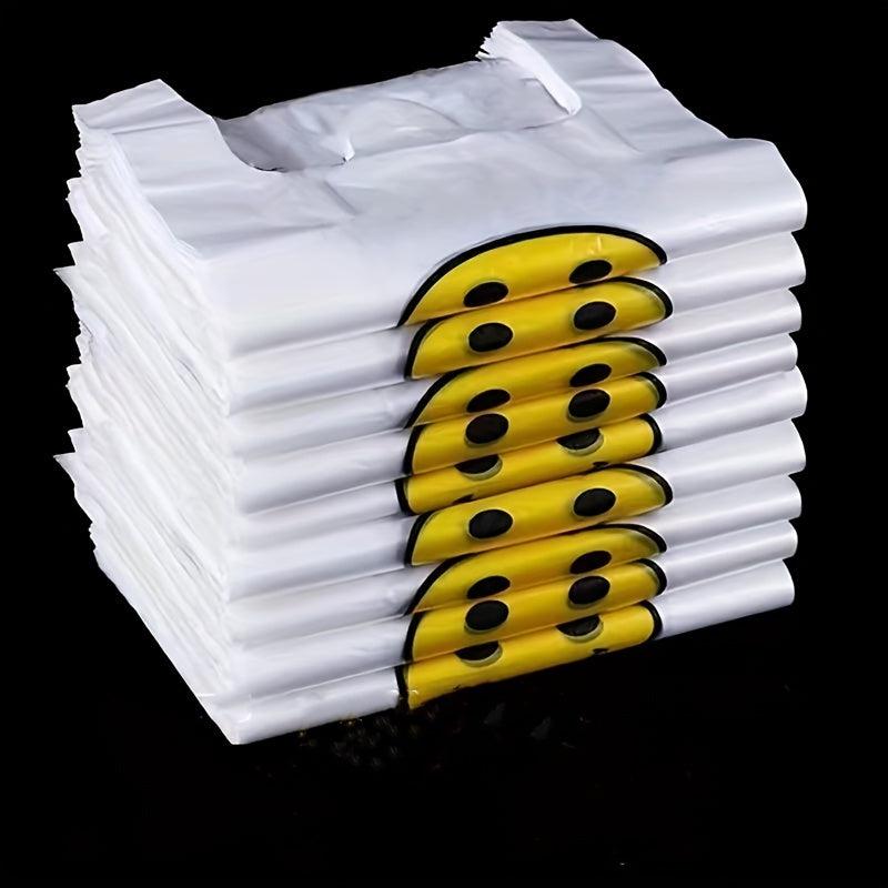 Eco Reusable Grocery Bag with Handle Thank You T-shirt Bag 50/100pcs