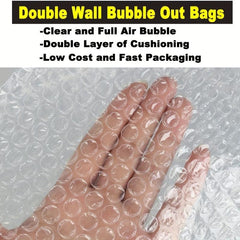50pcs Clear Bags - Ideal for Packing Fragile Items