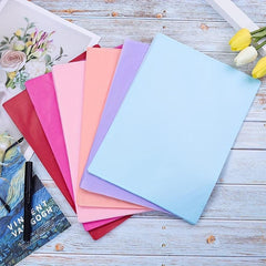 100pcs A5 Liner Tissue Paper for DIY Clothing Shoes Translucent Wrapping