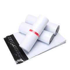 100pcs Plastic Envelope Bags Self Adhesive Seal for Mailing & Courier
