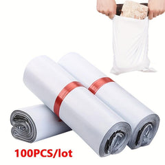 100pcs Plastic Envelope Bags Self Adhesive Seal for Mailing & Courier