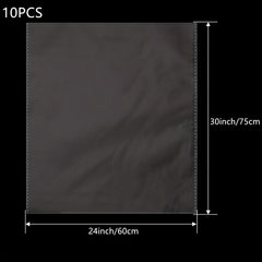 10pcs Clear Cellophane Basket Bags Large Size for Gifts