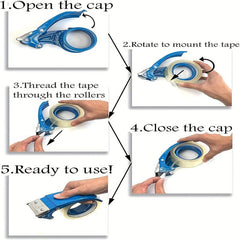 Heavy Duty Tape Dispenser with Chromium Blades - Eco Friendly