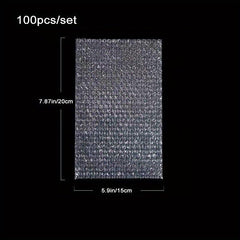 100pcs Transparent Poly Mailers for Packaging