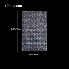 100pcs Transparent Poly Mailers for Packaging