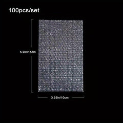 100pcs Transparent Poly Mailers for Packaging