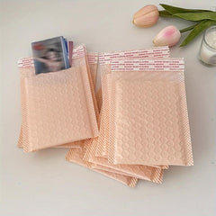 20pcs Multicolor Bubble Mail Bag Envelopes 11x19cm Small Business Packaging