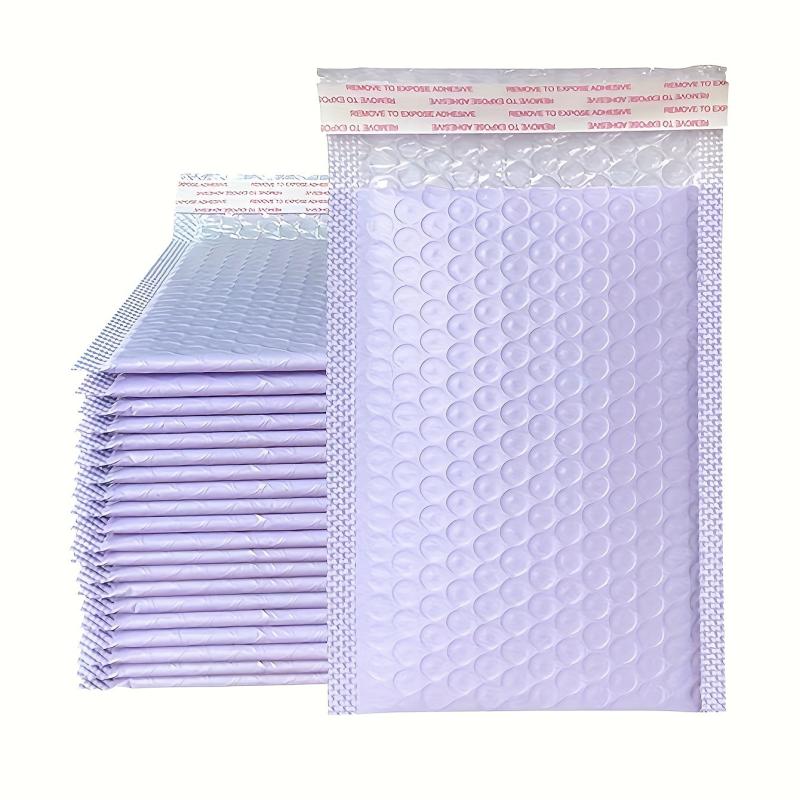 20pcs Multicolor Bubble Mail Bag Envelopes 11x19cm Small Business Packaging