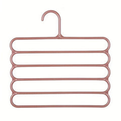 3pcs Multifunctional 5-layer Hangers Pants Wardrobe Hanging Rack