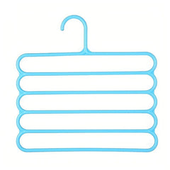 3pcs Multifunctional 5-layer Hangers Pants Wardrobe Hanging Rack