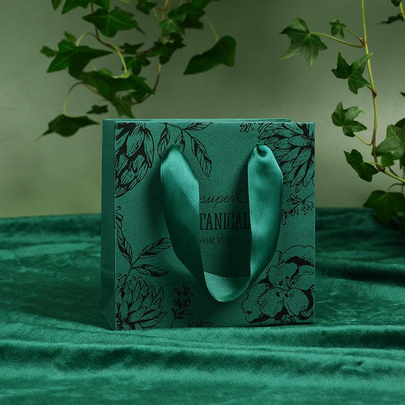 Hand Painted Plant Candy Gift Bag - Wedding/Bridesmaid Goodie Bag
