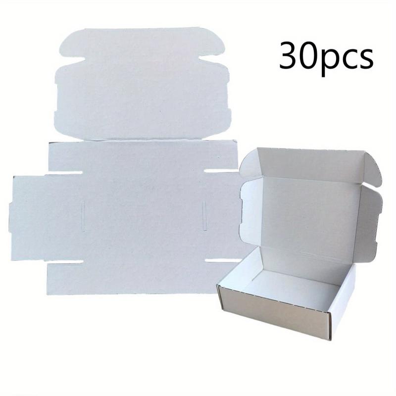 50pcs Small Mailer Boxes 15-24x10-16x3.81cm - Corrugated Cardboard Box