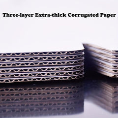 50pcs Small Mailer Boxes 15-24x10-16x3.81cm - Corrugated Cardboard Box