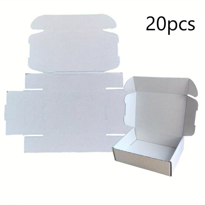 50pcs Small Mailer Boxes 15-24x10-16x3.81cm - Corrugated Cardboard Box