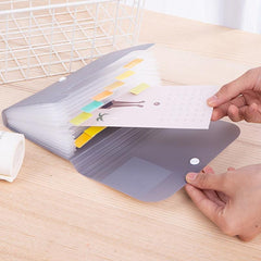 A6 Expanding File Folder 13 Slot Pocket