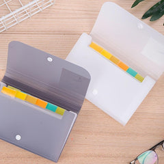 A6 Expanding File Folder 13 Slot Pocket