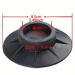 4pcs Anti Vibration Pads for Washing Machines & Refrigerators