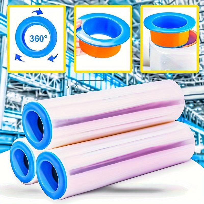 4pcs Plastic Stretch Film Hand Saver Film Handle Manual Film Puller