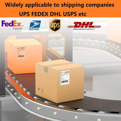 500pcs 4x6 Direct Thermal Labels Fanfold Commercial Waterproof Printer Paper