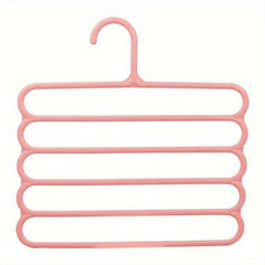 2pcs Layers Clothes Hangers Trousers Holders Closet Storage Organizers