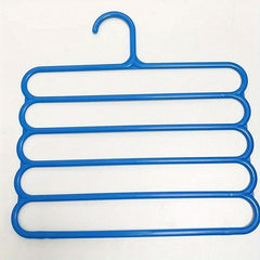 2pcs Layers Clothes Hangers Trousers Holders Closet Storage Organizers