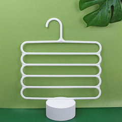 2pcs Layers Clothes Hangers Trousers Holders Closet Storage Organizers