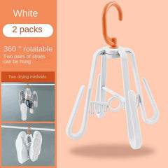 Multifunctional Shoe Drying Rack with Hook