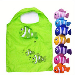 Little Fish Reusable Folding Shopping Bag
