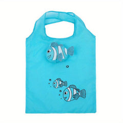 Little Fish Reusable Folding Shopping Bag