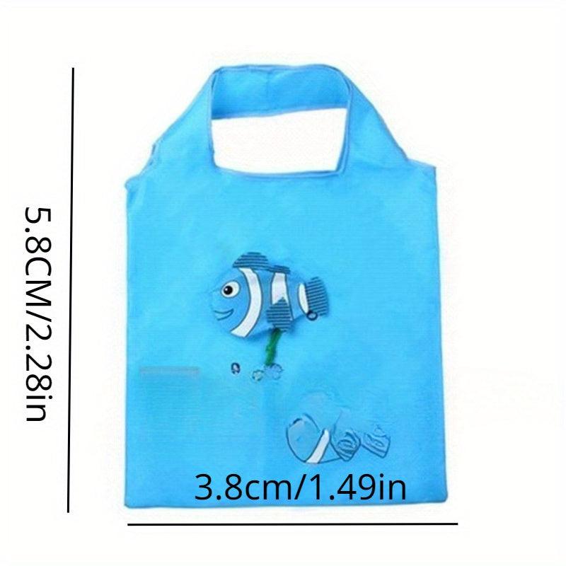 Little Fish Reusable Folding Shopping Bag
