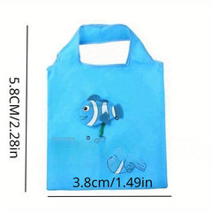 Little Fish Reusable Folding Shopping Bag