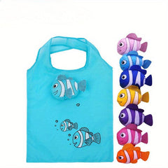 Little Fish Reusable Folding Shopping Bag