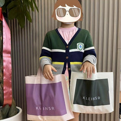 Cartoon Tote Bag Clothing Store Shopping Bag Gift Packaging Bag