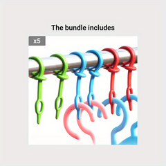 Anti-slip Windproof Drying Rack with Fixed Buckle - Thickened & Anti-scratch