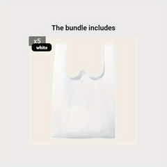 10pcs Customized Vest Bag for Supermarket Shopping - Handbag Tote Bag