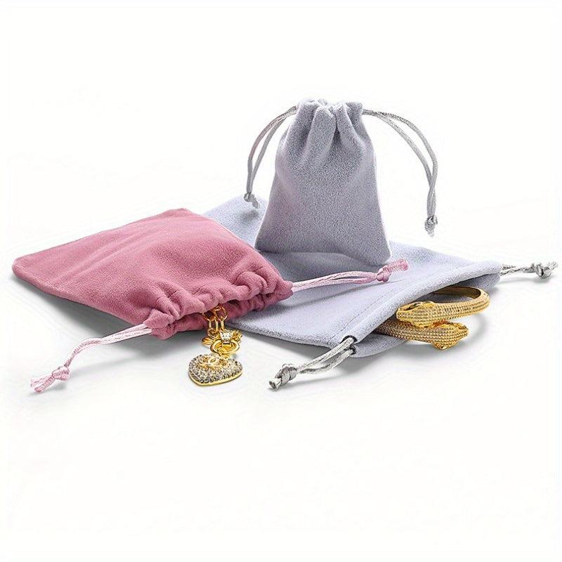 Cloth Bag Jewelry Storage Accessories Drawstring Pocket