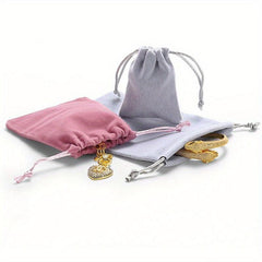 Cloth Bag Jewelry Storage Accessories Drawstring Pocket