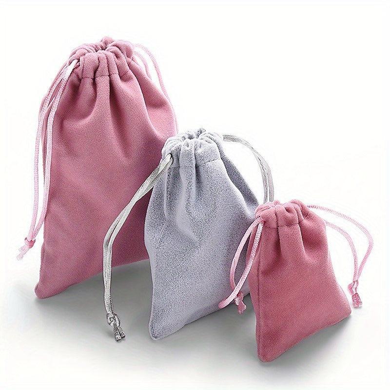 Cloth Bag Jewelry Storage Accessories Drawstring Pocket