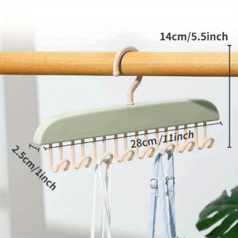 2pcs Multifunctional Suspender Hanger Underwear Bag Tie Storage Hook