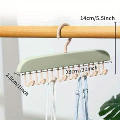 2pcs Multifunctional Suspender Hanger Underwear Bag Tie Storage Hook