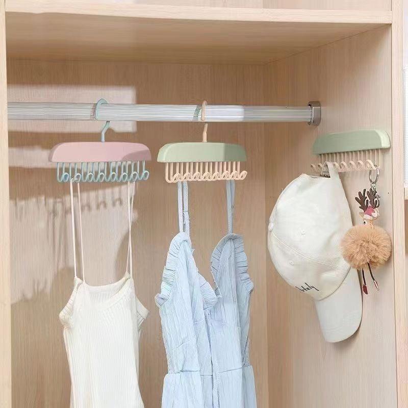 2pcs Multifunctional Suspender Hanger Underwear Bag Tie Storage Hook
