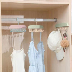 2pcs Multifunctional Suspender Hanger Underwear Bag Tie Storage Hook