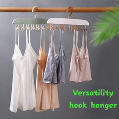 2pcs Multifunctional Suspender Hanger Underwear Bag Tie Storage Hook