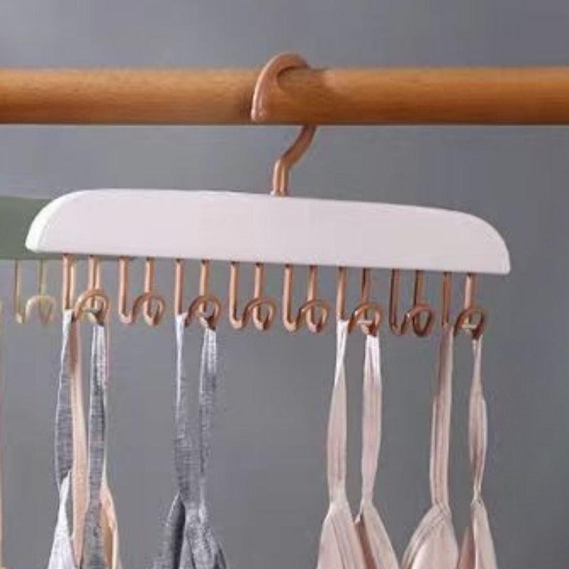 2pcs Multifunctional Suspender Hanger Underwear Bag Tie Storage Hook