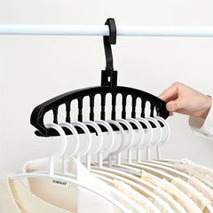 11 Hole Storage Hanger Wardrobe Dormitory Arrangement Hanging Clothes Shelf